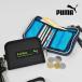  кошелек мужчина PUMA Kids двойной бумажник Puma раунд застежка-молния с ремешком . ученик начальной школы Junior ученик неполной средней школы ученик старшей школы посещение школы чехол для пропуска кошелек для мелочи .