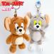 key holder Tom . Jerry character NICIniki lovely stylish soft toy Tom jeli mascot strap key ring 12cm largish eyes seal 
