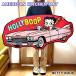  кухонный коврик betib-p pop HOLLYBOOP гараж коврик Uni -kBETTY BOOP предотвращение скольжения обработка красный салон 