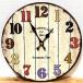  настенные часы античный модный OT STANDARD TIME retro симпатичный american симпатичный смешанные товары орнамент дерево часы интерьер магазин 