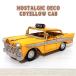  Vintage машина модный TAXI retro CD желтый кабина no старт rujik декоративный элемент машина такси интерьер украшение металлический симпатичный 