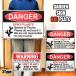  жестяная пластина табличка сад WARNING DANGER автограф plate большой заметный античный Vintage двор кактус стена украшение большой american смешанные товары садоводство 