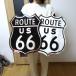 �u���L�Ŕ� ��^ �r���e�[�W ROUTE66 �_�C�X�J�b�g �Ǌ|�� ��^ �A�����J�� �K���[�W �v���[�g �Ǐ��� �G�� �傫�� �C���e���A �֘A�摜2