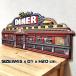 �u���L�Ŕ� Retro DINER �A���e�B�[�N�v���[�g ������� �A�����J�� ���g���� �Ǐ��� ���킢�� �G�� ���������� �C���e���A �֘A�摜2
