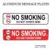  табличка некурящий сообщение plate можно выбрать белый красный NO SMOKING aluminium сообщение автограф модный american смешанные товары стена украшение дисплей 