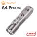RovyVon Aurora A4 Pro (G4) маленький размер свет брелок для ключа свет 650 люмен USB-C заряжающийся titanium Cool White [to lithium флакон нет ]