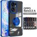 OPPO Reno 13A для мягкий чехол кольцо TPU защита кейс * покрытие ke- sling подставка ударопрочный подставка c функцией 360 вращение o поли no13A