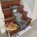  Tom . Jerry. лестничный коврик машина палец на ноге n коврик перед дверью лестница для поверхность белый лестница . поверхность ковровое покрытие салон предотвращение скольжения модный лестничный коврик дверной коврик 