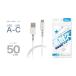  USB&Ʊ֥50cm A-C WH AJ639 (ޥ۴Ϣ å꡼ C) 
