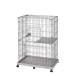  кошка клетка широкий 2 уровень светло-серый PEC-902V ( кошка для клетка домашнее животное клетка одним движением дверь товары для домашних животных Iris o-yama). покупка 
