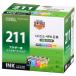 �I�[���d�@ �u���U�[�݊� LC211-4PK 4�F�p�b�N01-4274 INK-B211B-4P[OA�T�v���C:�u���U�[�݊��C���N] ����