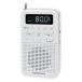 2 частота карман радио заряжающийся белый ( номер товара )03-7051 RAD-P332N-W (AV оборудование : карман радио ом электро- машина ). покупка 