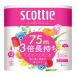  Scotty цветок упаковка 3 раз долговечный 4 roll ( двойной ) туалет to бумага двойной шт сделано в Японии бумага kresia