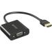#BUFFALO HDMI to VGA конверсионный адаптор 0.15m черный [4529098:0][ витрина квитанция не возможно ]