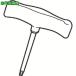 #SANDVIK звездообразный плюс ключ (810)[6077625:0][ витрина квитанция не возможно ]