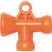 #LOC-LINE 1/4 T type фитинг orange ×20ke[7136274:0][ витрина квитанция не возможно ]