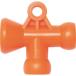 #LOC-LINE 1/4 T type type фитинг orange × 2 [7137794:0][ витрина квитанция не возможно ]