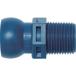 #LOC-LINE 3/8 BSPT коннектор голубой (1/2 система )×50ke[7139358:0][ витрина квитанция не возможно ]