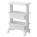 JEJa stage кухонные тележки стол Wagon Mini 3 уровень lise белый 