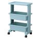 JEJa stage кухонные тележки стол Wagon Mini 3 уровень lise голубой 