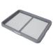 petio с одной стороны . собака tray серый W собака туалет 
