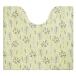 o Kato туалет коврик ...55×60cmskima.pita.!...PVC туалет коврик leaf 