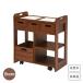  Hagi . кухонные тележки MUD-6410BR Brown 