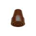  резина колпак ( большой ) 2 штук / 030-1 Brown 19mm остров завод ходьба относящийся / трость мелкие вещи / резина chip (W0936)