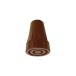  резина колпак ( маленький ) 2 штук / 065-1 Brown внутренний диаметр 15mm остров завод ходьба относящийся / трость мелкие вещи / резина chip (W0935)