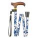 maki Tec трость палка складной трость SK палка синий цветок алюминиевый FS-80 BL