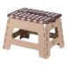  стремянка подножка 1 уровень перевозка складной легкий Mini стремянка W32×D25×H22 Brown k черновой ta- табурет M FKF-621BR восток .