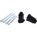 M8 Softail passenger foot панель крепление для поддержка держатель ( блеск черный ) Drag Specialties