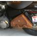  кожа Works 310L-DBROWN спорт Star * натуральная кожа боковая сумка левый для Brown 2004~2021 спорт Star 