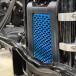 2018~ Softail радиатор покрытие core защита голубой 