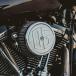 оригинал гараж Moto раунд * воздухоочиститель покрытие Classic ( aluminium серебряный )