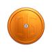  оригинал гараж Moto раунд * воздухоочиститель покрытие Classic ( orange )