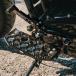  оригинал гараж Moto регулируемый каблук &amp;tou рычаг переключения скоростей комплект ( черный хром )