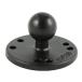 RAM MOUNT/ Ram крепление 2.5 дюймовый раунд основа 1 дюймовый мяч RAM-B-202U