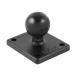 RAM MOUNT/ Ram крепление 2x1.7 основа AMPS отверстие образец RAM-B-347U