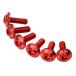 ZETA/ Gita экран болт красный 6pcs ( номер товара ZS88-1062)