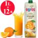  orange сок ..100% 1L×1 2 шт для бизнеса agros Греция производство без добавок бумага упаковка массовая закупка .. восстановление бесплатная доставка 