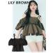 (30%OFF&amp;300 иен OFF) Lily Brown / Lilly Brown 3WAY Jaguar dope слива бюстье 25 осень-зима LWFT254184