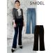(10%OFF&amp;300 иен OFF) snidel / Snidel [STYLEUPPANTS] высокий талия flair 25 осень-зима. SWFP259273