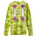 HUF Classic H Watercolor L/S T-Shirt Safety Green S T ̵