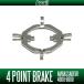 �yAvail/�A�x�C���zABU Garcia Ambassadeur 4000�`6000�ԑ�p 4�|�C���g�u���[�L(UC)