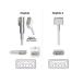 Macbook Pro �d���A�_�v�^ 60W MagSafe 2 T�^ �[�d�� Mac �݊��d���A�_�v�^ T���R�l�N�^ 16.5V-3.65A Macbook A1425 A1435 A1502 �֘A�摜3