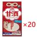  сладкое сакэ амазаке 4 пакет входить ×20 шт лес . кондитерские изделия [ бесплатная доставка ]
