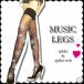 ȥå    ݡ Сˡϥ MUSIC LEGS åݥ̵/wosx006