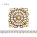 10827-(Filigree) Brass Filigree катануки детали 35mm 1 шт 