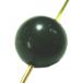 11452-��Vintage���ӡ����ա�Bakelite Beads/Dark Green����mm������